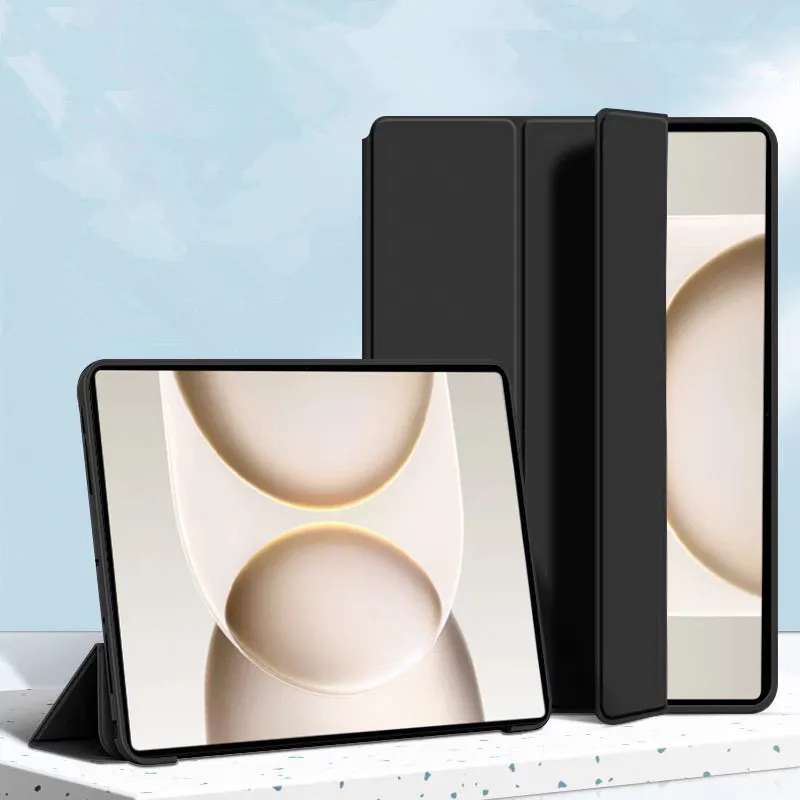 

For Huawei Honor MagicPad4 12.3" 2026 Case Honor MagicPad 3 Pro 12.3in YLE-W09 Magnetic Folding Stand Soft TPU Back Smart Cover