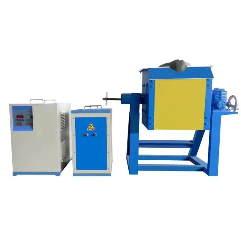 Miracle Gold en Sier Inductie Kleine draagbare schrootmeltoven