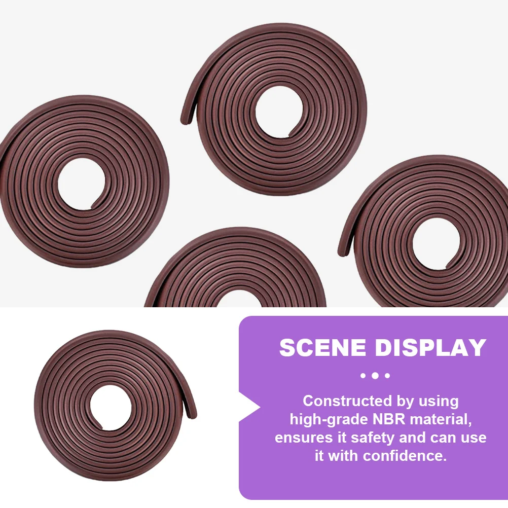 

Baby Proofing Corner Guard 2m Nbr Cushion Home Safety Table Desk Furniture Protector Baby Wall Edges Protectors