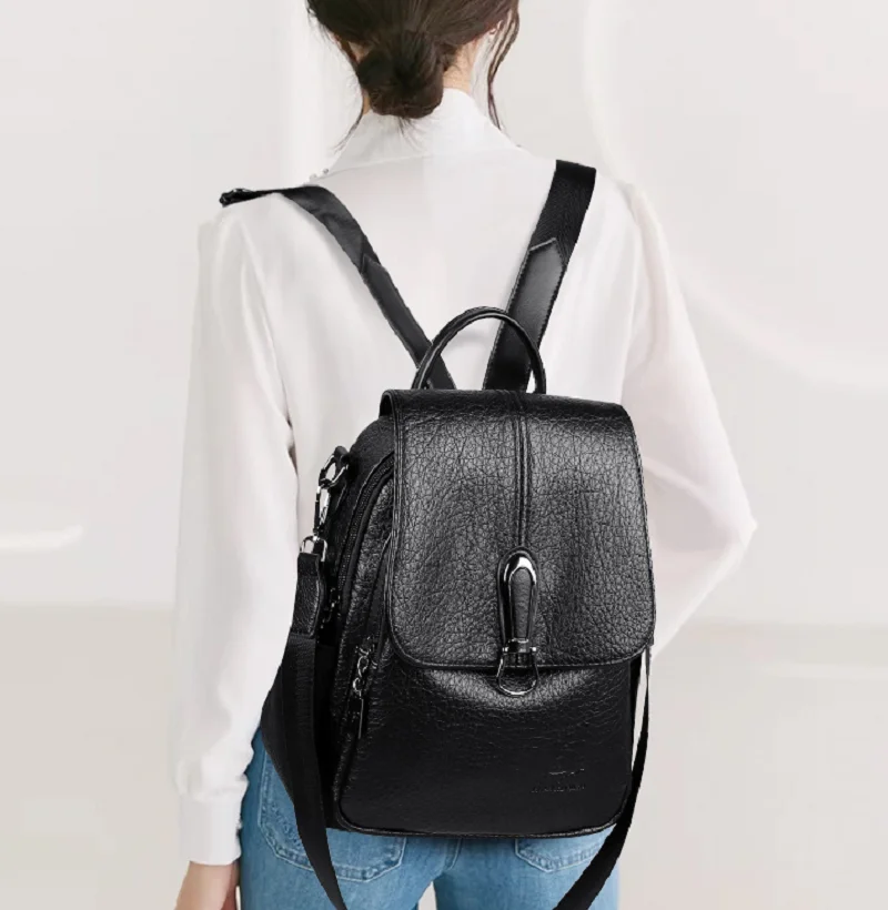 กระเป๋าเป้สะพายหลังหนังคุณภาพส - Leather Backpack Vintage บทวิจารณ์และราคา