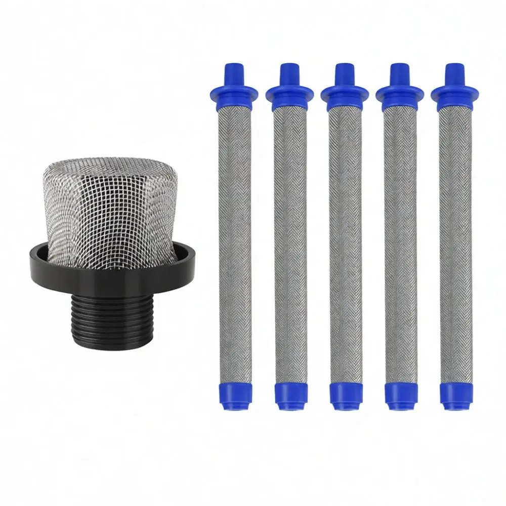 Premium Stainless Steel Intake Suction Filter Parts For Airless Paint Machine Durable Impurity Strainer Maintenance Accessary