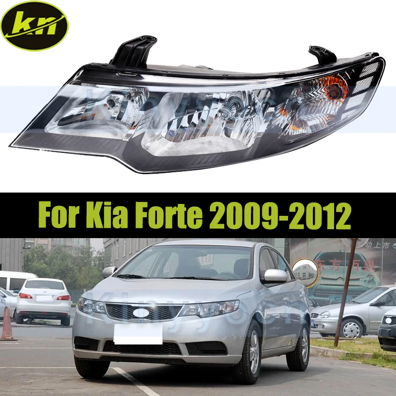 

Передний бампер автомобиля, фара для Kia Forte 2009 2010 2011 2012, фара, фара