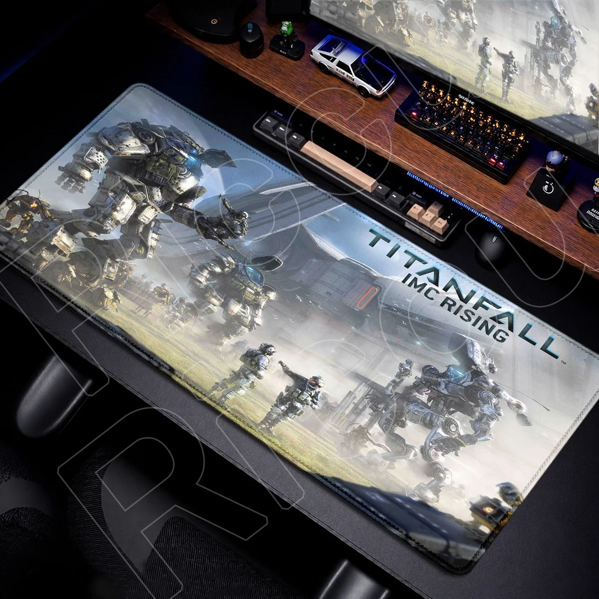 Computer Gaming Accessories Non-slip Rubber Base Mouse Pad T-Titanfall 2 Hot Game Mauspads Large Laptop Keyboard Desktop Carpets
