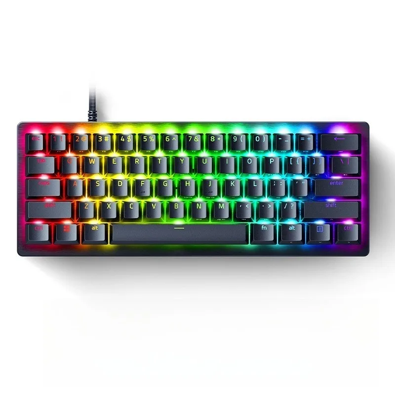 Professional version, competitive version, mini version wired e-sports mechanical keyboard is suitable for