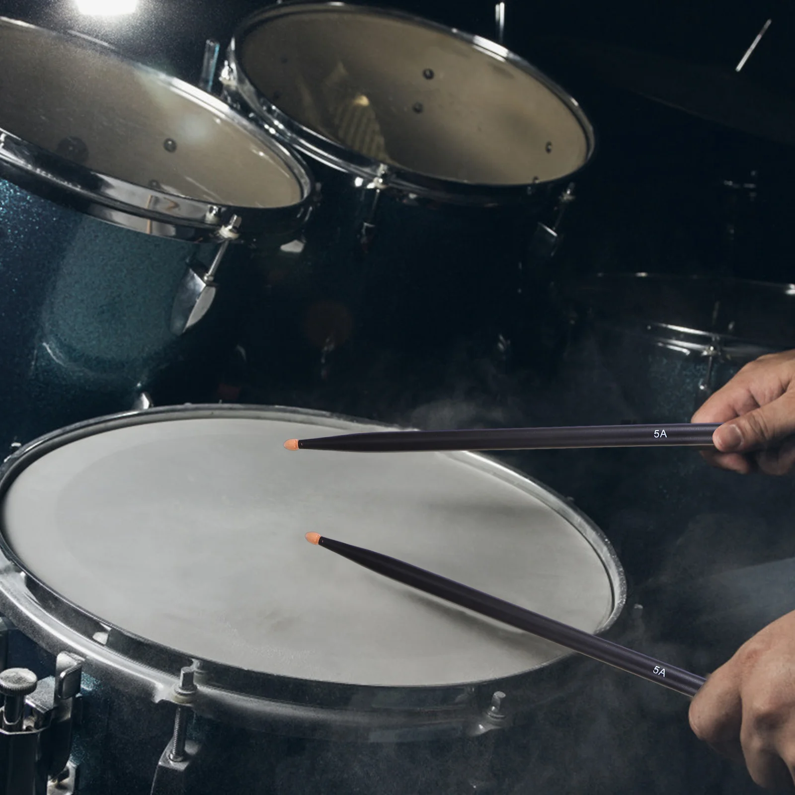 

1 Pair Wood Drumsticks 5A Lightweight Non-Slip For Practice Concerts Durable Percussion Drum Tool Instrument Accessory