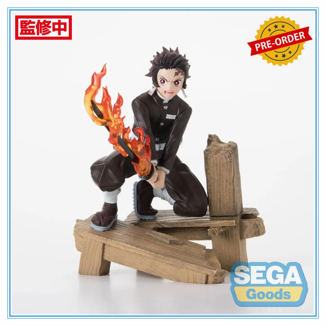 

Фигурка SEGA KIMETSU NO YAIBA XROSSLINK TANJIROU KK-фигурки из ПВХ, коллекционные фигурки героев, игрушки, модель в подарок