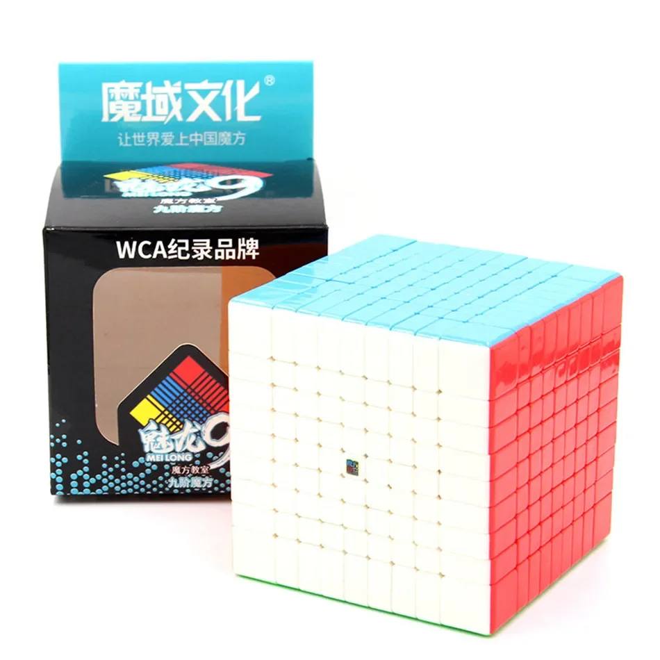 [ECube] Moyu Cubing Classroom Moyu 9x9 Stickerelss Speed Cube Cubing Classroom Meilong 9x9 Magic Cube (wersja aktualizacji MF9)