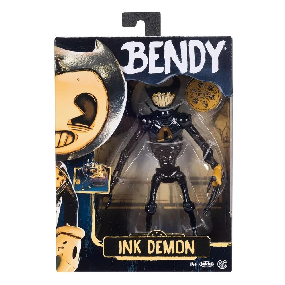 Bendy y la máquina de tinta figura de acción de 5 pulgadas juguete coleccionable demonio revival estatuilla hecha a mano para amantes del juego