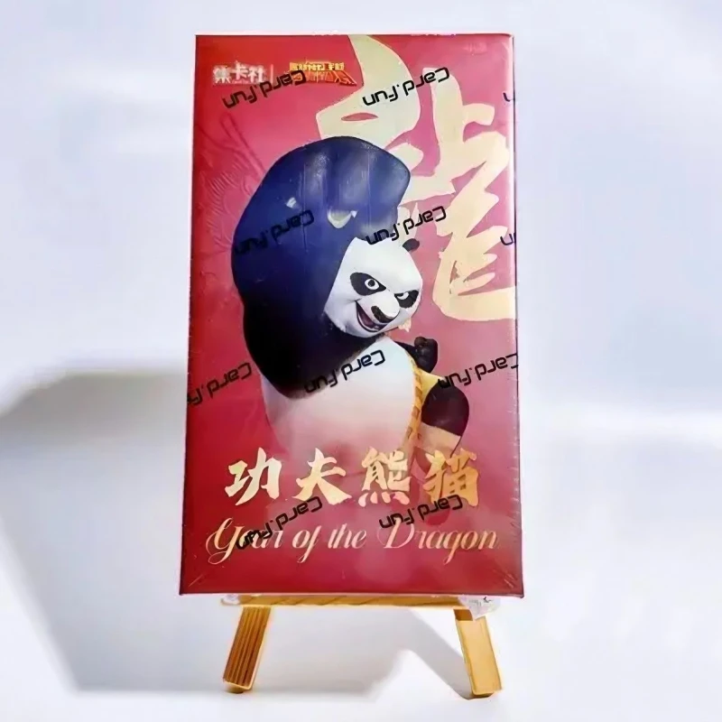 

Card Fun Kung Fu Panda Card Authentic Authorized Paper Cards Collection Film Characters Cards Box Kids Gifts Hobby Toys