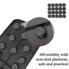 Portable Multifunctional Push-up Board Set With Handles Foldable Fitness Equipment For Chest Abdomen Arms And Back Training