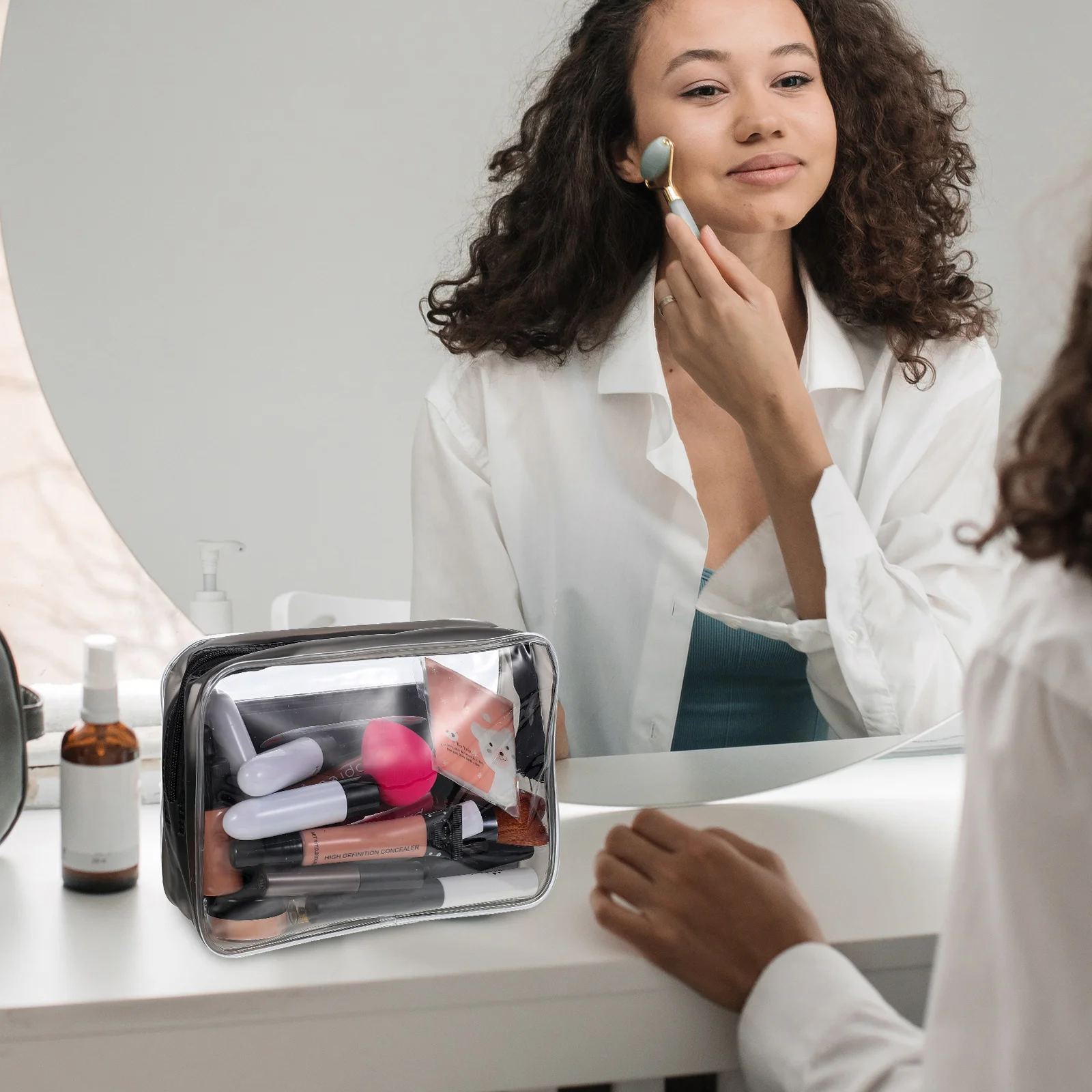 1 Juego 1 Juego para Kit de maquillaje para mujer, Kit todo en uno, cepillos duraderos, herramientas multiusos, suministros de belleza para mujer