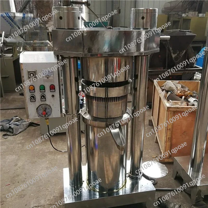 Machinery Hydraulic Oil Press Machine of Sesame Walnut Pine Nut Seeds and Nuts Hydraulic Sesame Seed Oil Squeezer/Sesame