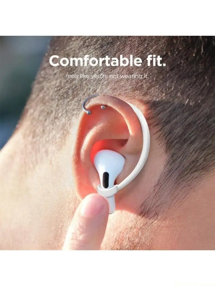 

M5TD Workout Proof Ear Grips Air Pods Pro3rd Gen Sweat Resistant Anti Slip Structure For Intense Activity