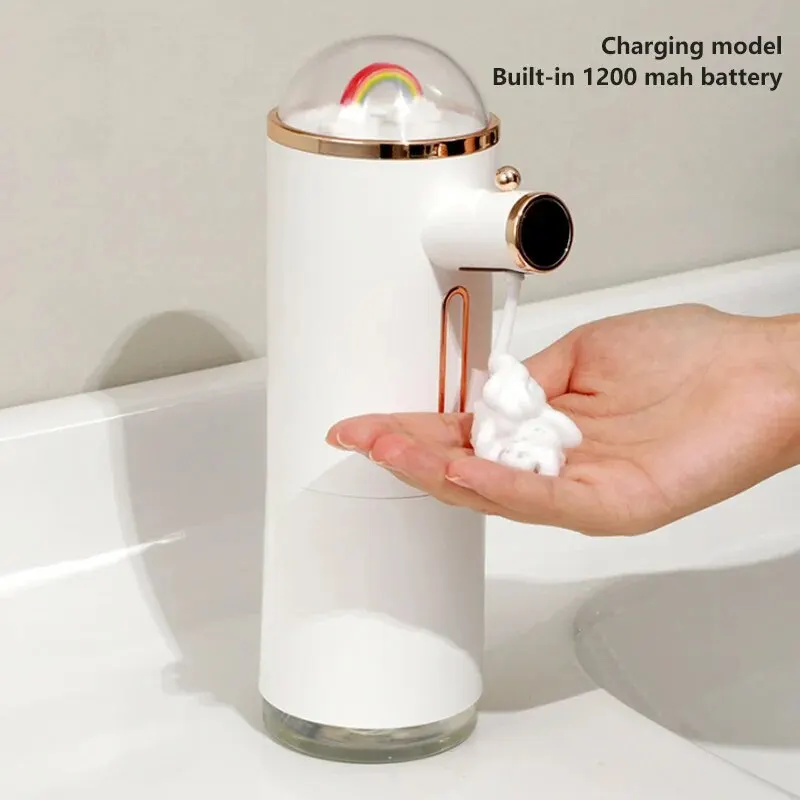 Automatic Induction Hand Washing Foam Machine Charging Press Free Intelligent Soap Dispenser Kitchen Hotel Disinfection Machine