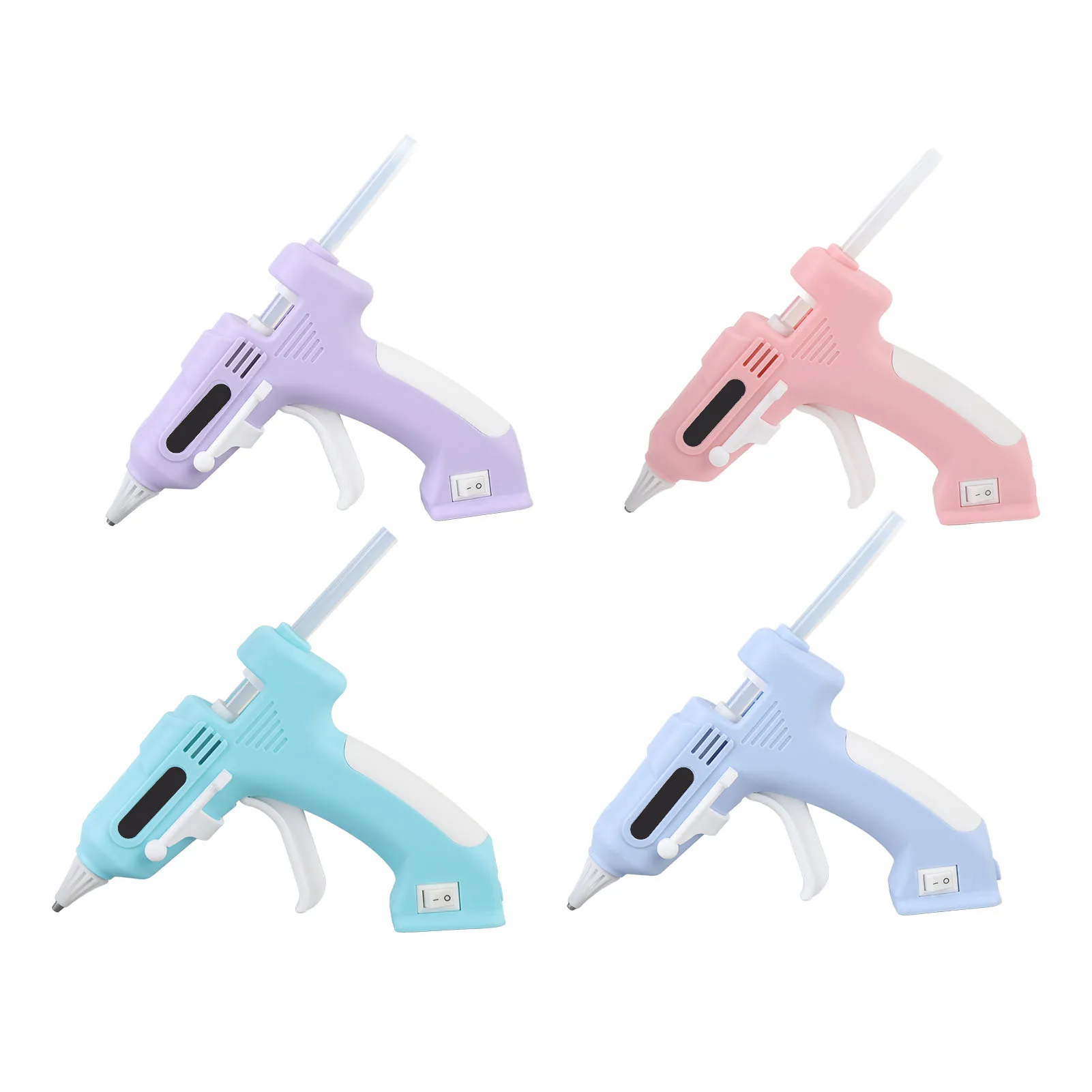 핫멜트 글루 도구 전기 핫 글루 키트 무선 핫 글루 도구 7mm 고강도 접착 스틱 무선 가정용 공예용