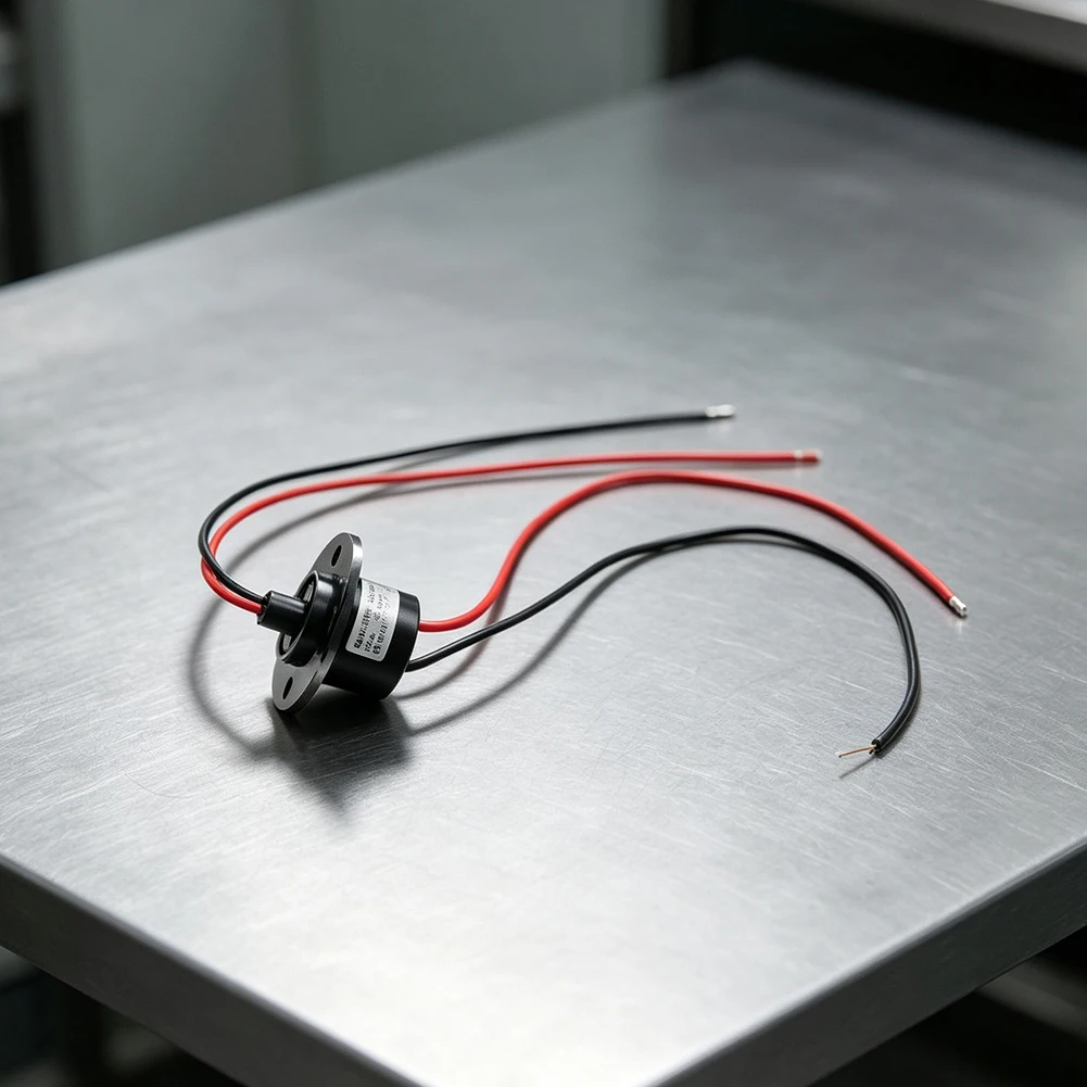 Seamless Power Connectivity Rotary Connector Conductive Rotary Connector Color-coded Leads IP51 Protection Class