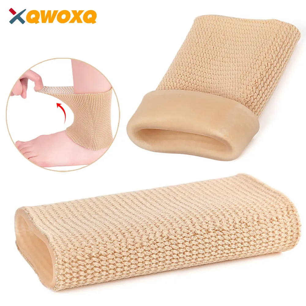 Skating Ankle Sleeve Wrist Brace Silicone Injury Protector Moisturizing Gel Heel Spa Socks Nursing Crack Anti-dryness Anti-crack