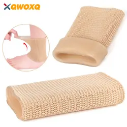 Tobillera para patinaje, muñequera de silicona, Protector de lesiones, Gel hidratante para talón, calcetines de Spa, grietas de enfermería, antisecado y antigrietas