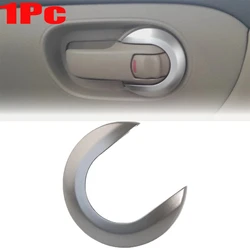 1Pc Car Interior Door Handle Cover Decorative Trim Inside Handle Escutcheon For Nissan Tiida 2005-2010 1.6 Livina Nv200