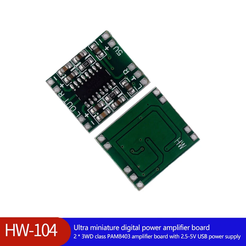 Moduł dekodera interfejsu wzmacniacza Ultra-Miniature Digital Amplifier Board