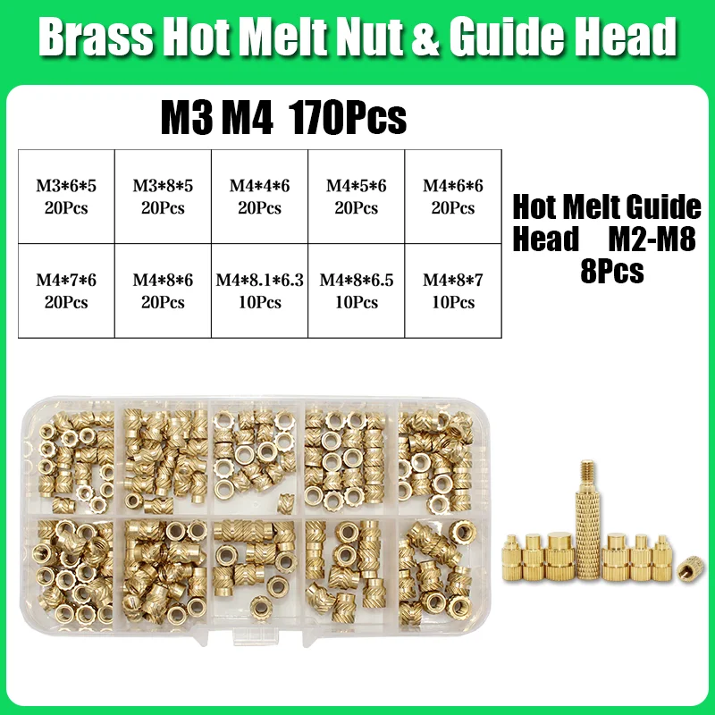 Variant: Insert nut 178pcs