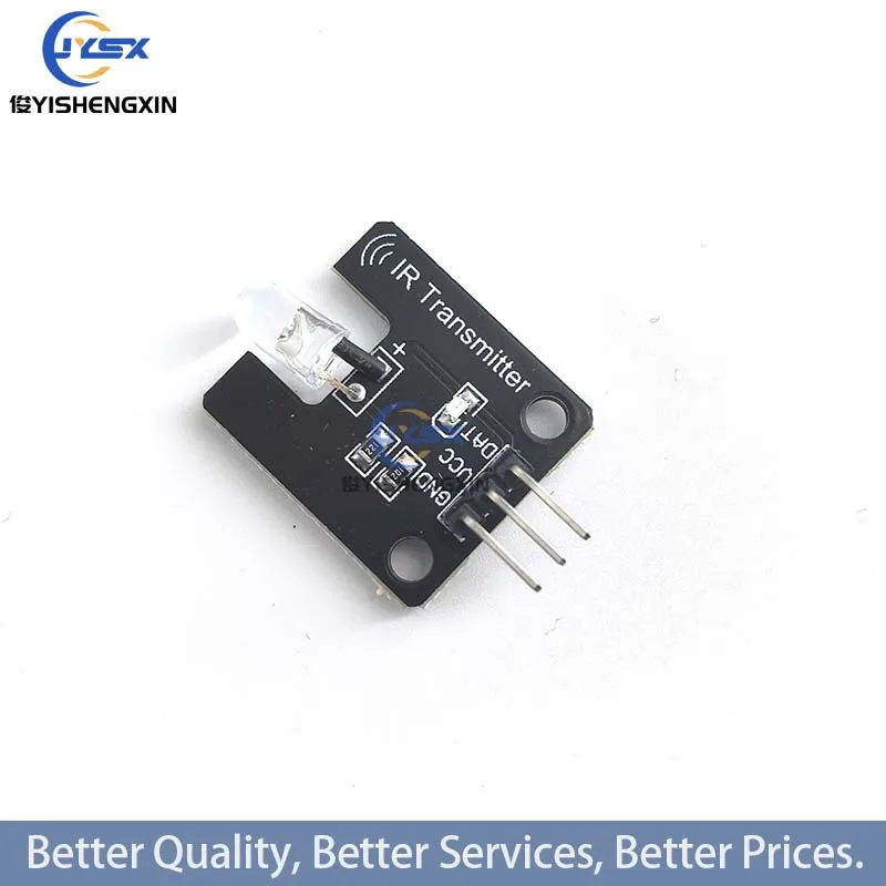 Modulo trasmettitore a infrarossi IR da 10 pezzi modulo sensore ricevitore a infrarossi digitale Ir 38khz per blocco da costruzione elettronico Arduino