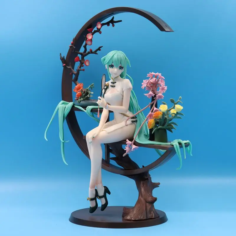 25 cm Hatsune Miku Anime Figura 1/7 Pvc Versione Premium Modello Doll Action Figurals Raccogliere Ornamenti Giocattoli Di Natale Regali In Scatola