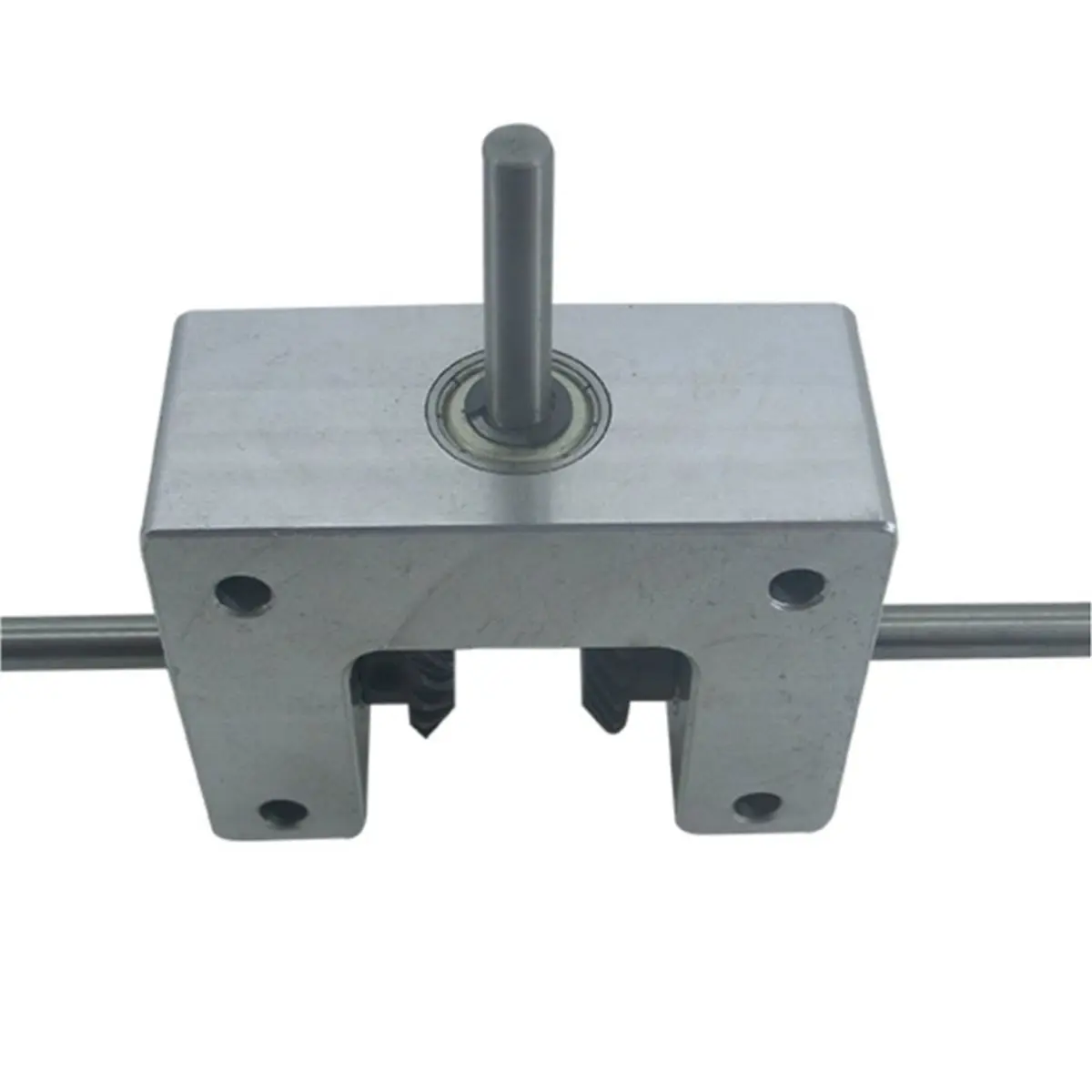 AA19 Shaft Diameter 90-Degree Differential Assembly Transmission 1:1 Spiral Bevel Gear Small Dual Output Shaft Converter 8MM