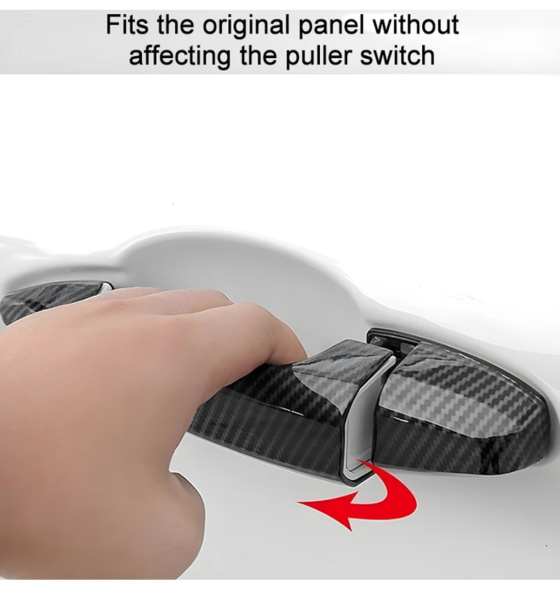 

Крышка дверной ручки автомобиля для Ford Flex 2009-2019 2010 2011 2012 2013 2014, автоматическая внешняя дверная ручка, внешняя наклейка, аксессуары