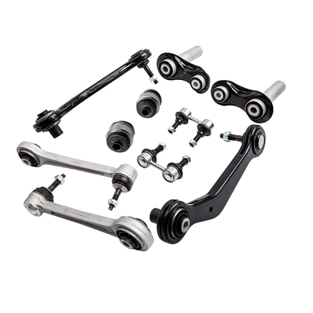 10 pcs per set Auto suspension parts aluminum control arm set replace for BMW X5 E53 33326768269 33321095631S 33326770859