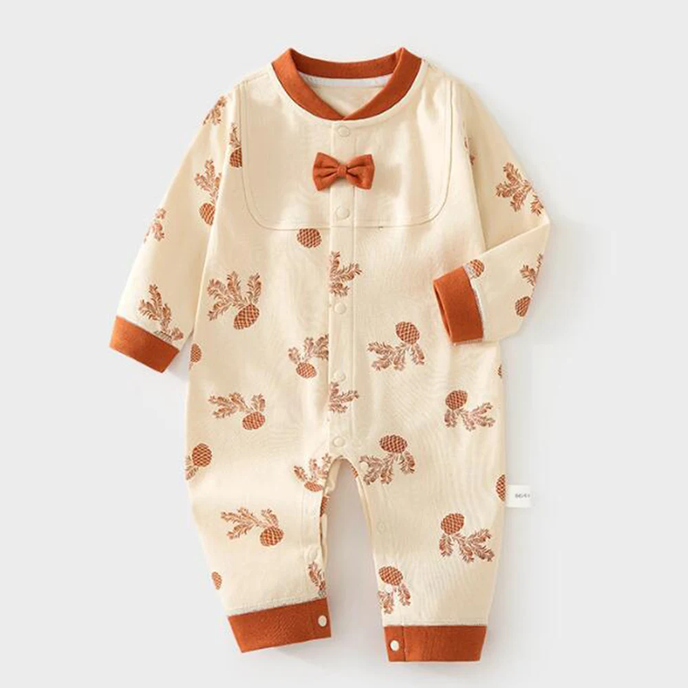 

Baby Boy Christmas Romper 100% Cotton Thanksgiving Baby Girl Clothes Fall Unisex Long Sleeve Infant Jumpsuit High Quality
