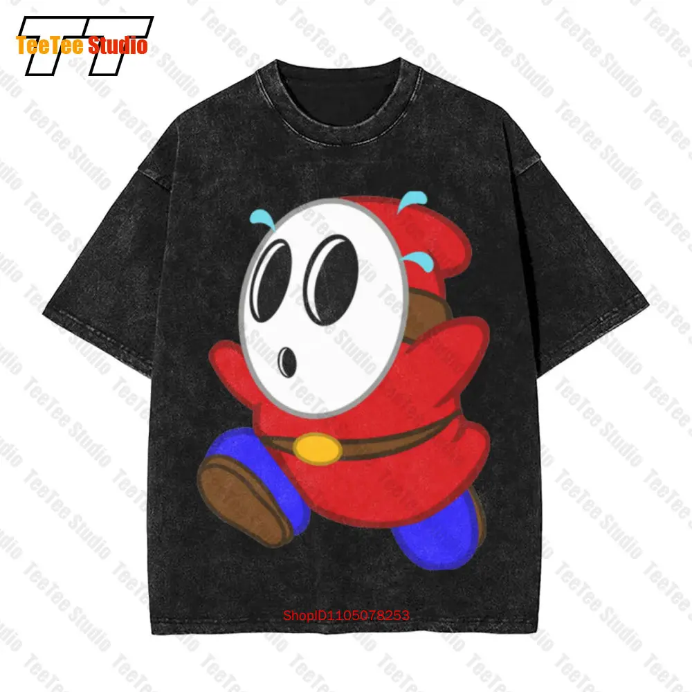 

Shy Guy Mask Vintage Oversized T-Shirt 4HL3