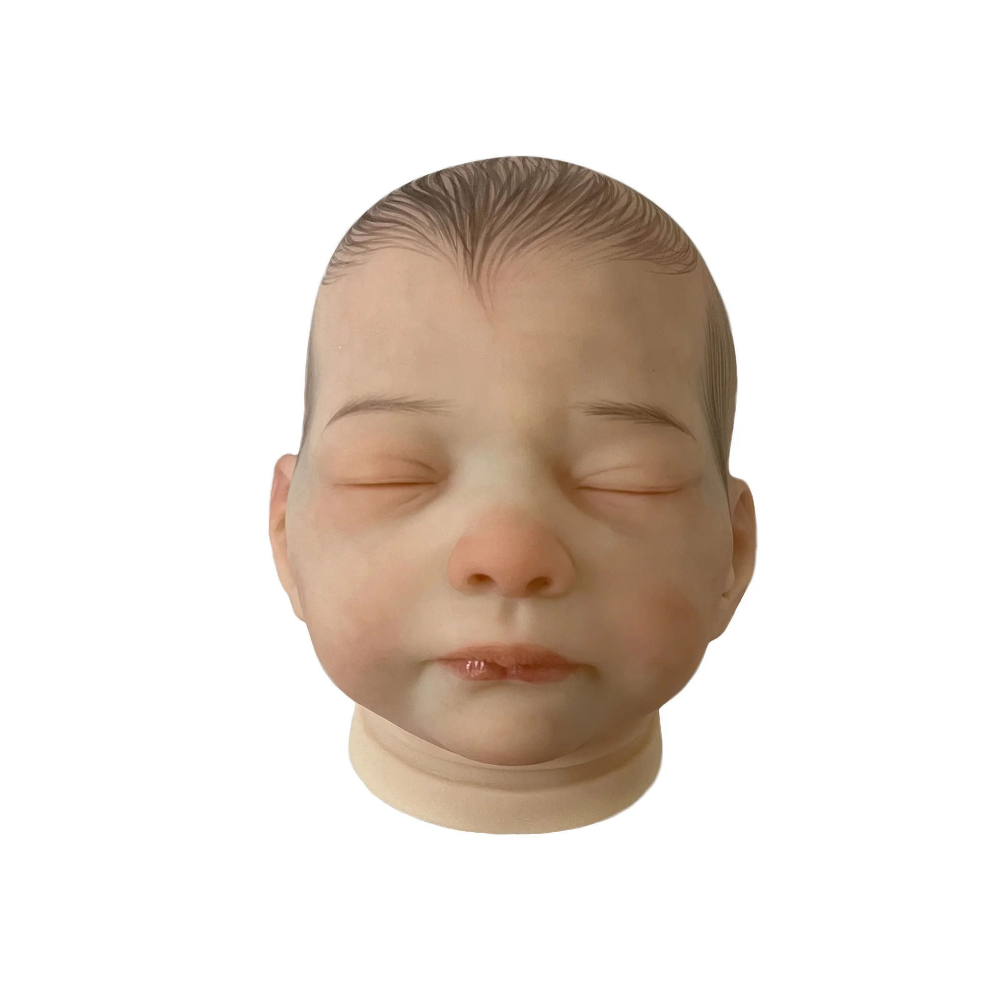 18-19Inch 3D Painted Reborn Doll Kits Lifelike Real Bebe Reborn Handmade DIY Vinyl Bebe Kits Kit Reborn Sin Pintar