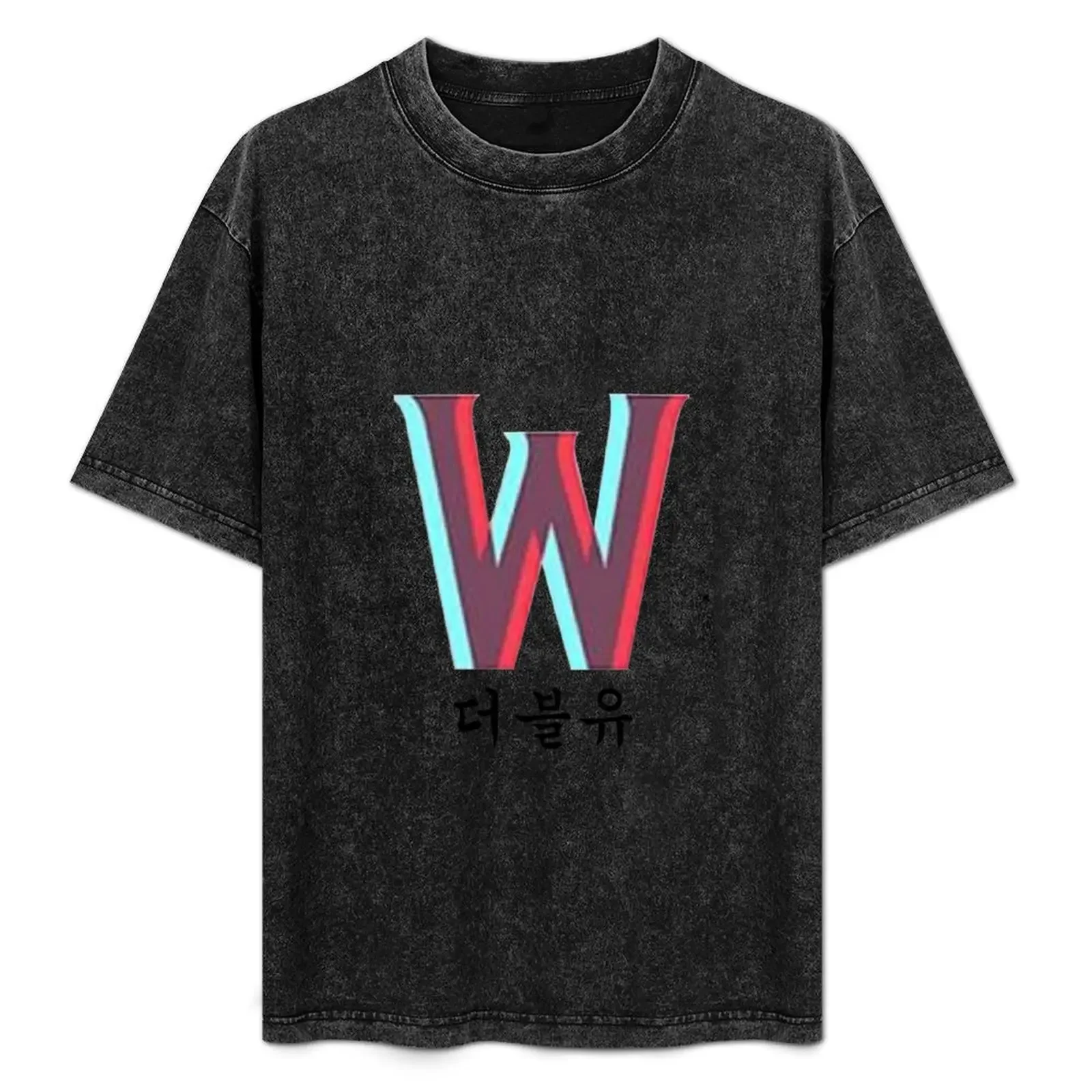 

W T-Shirt Work Wear Simple Tee Shirt