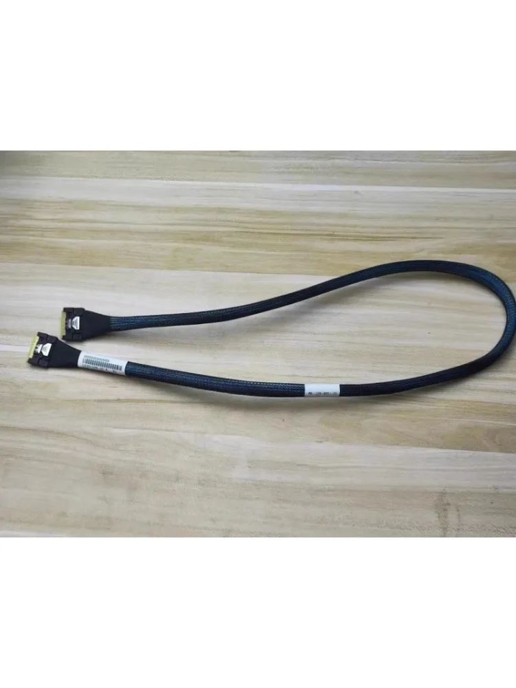 Nowy kabel do transmisji danych Slim SAS SFF-8654 8i do SFF-8654 8x74P z prostą głowicą — zdjęcie produktu 4