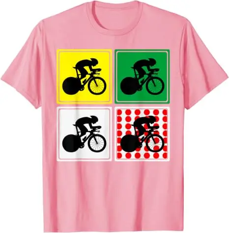 Paris Holiday France Tour Souvenir Radfahren Frankreich Paris Tour T-Shirt Y2k Racing Bike Lover Grafikkleidung Fahrrad ‌ Sport-T-Shirts – Detail 10