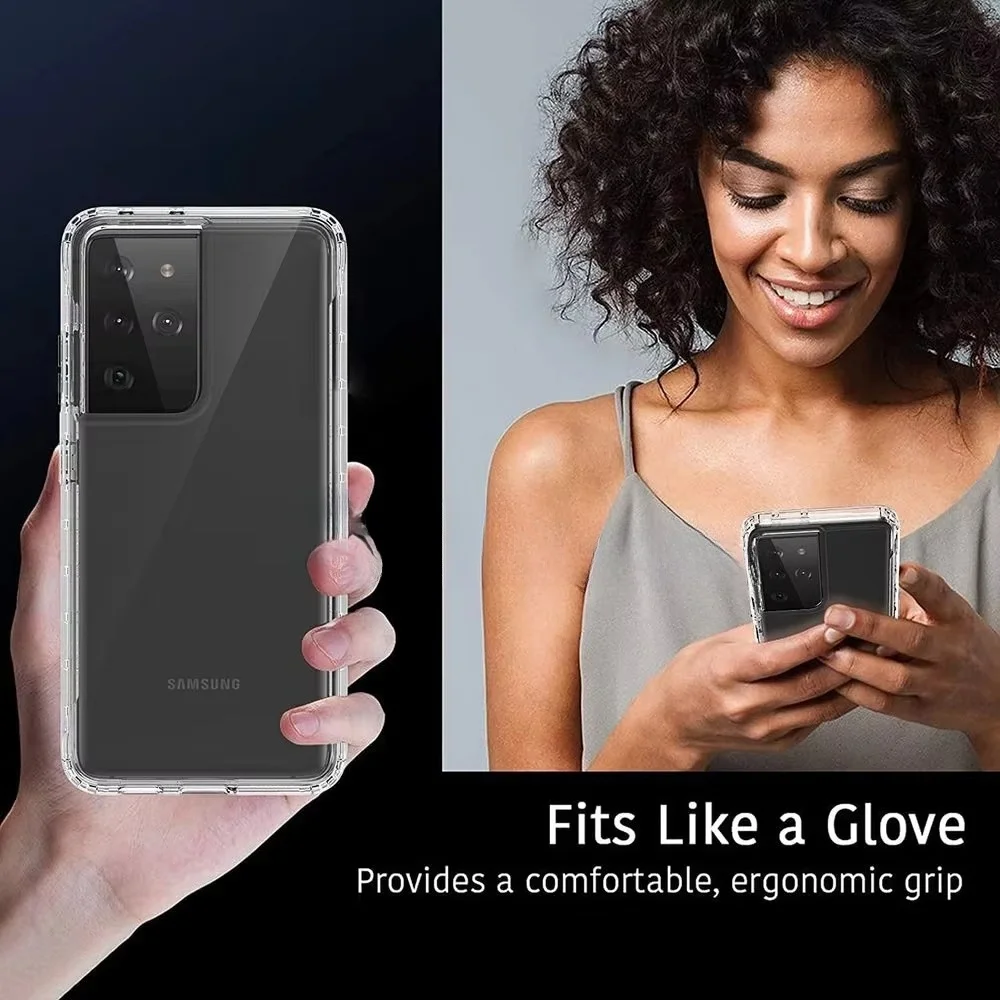 360-Grad-Ganzkörper-stoßfeste Hülle für Samsung Galaxy S25 S23 S24 Ultra S22 S21 S20 S10 S9 S8 A55 A54 A53 A52 5G A56 A36 A26 Abdeckung – Detail 3