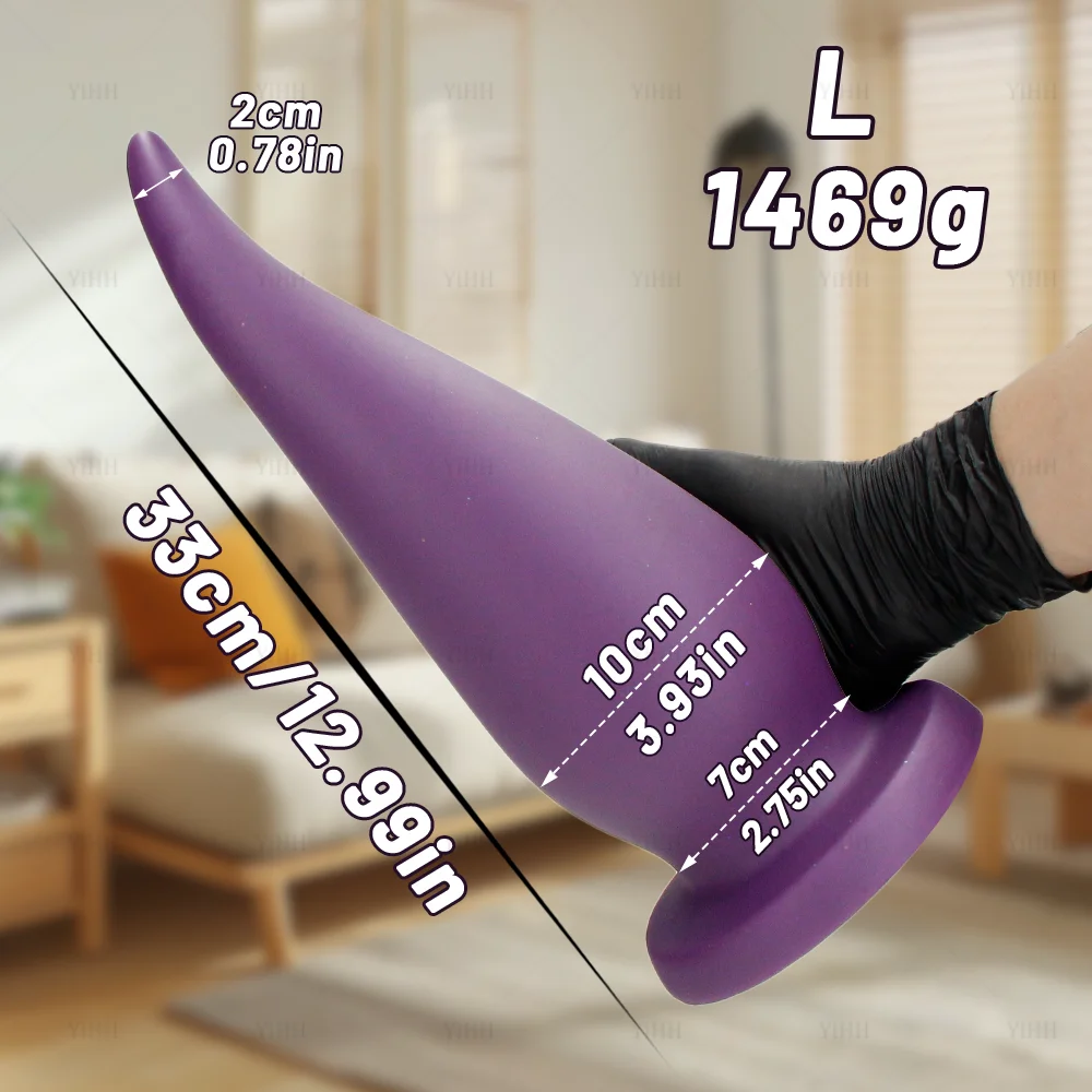 Dildos anales grandes de silicona, tallas S-XL, juguete sexual para mujeres, tapón anal, dilatador anal, pene grande, ta
