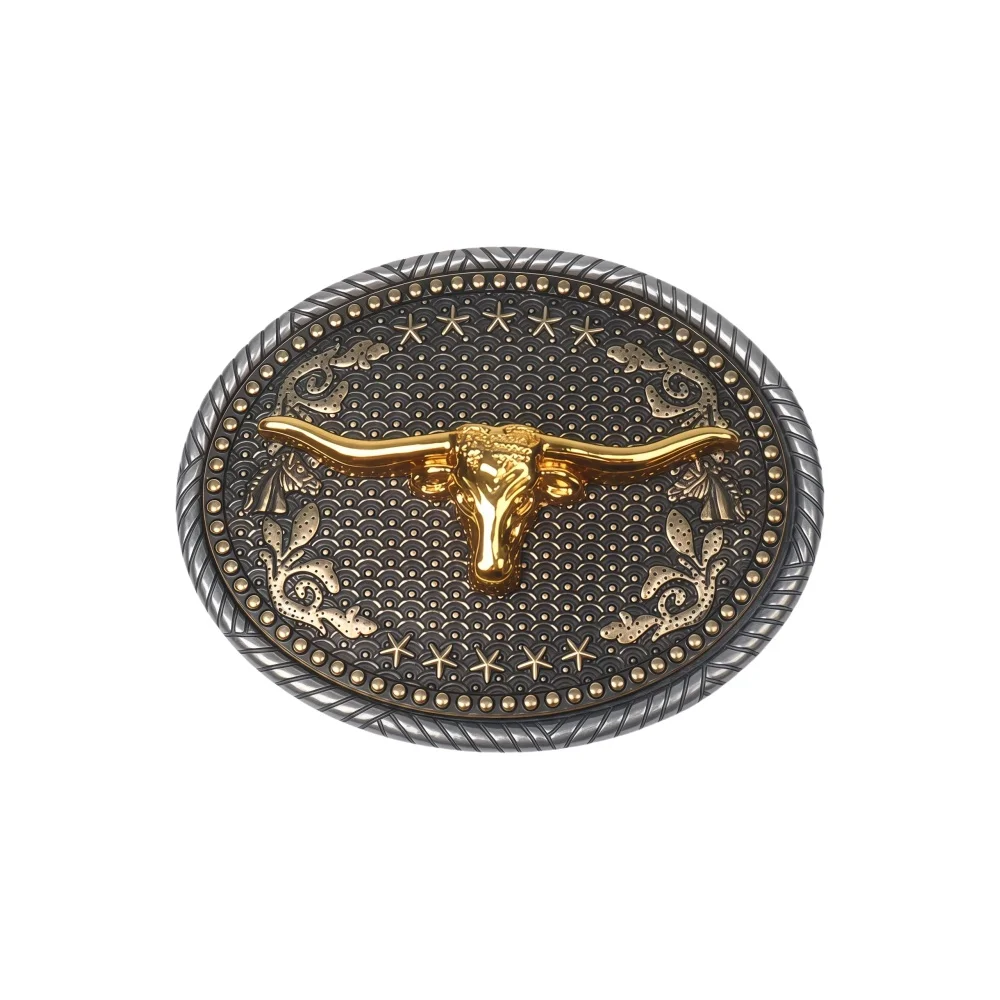 Metalowa klamra do paska w stylu western, klamra do paska w stylu vintage