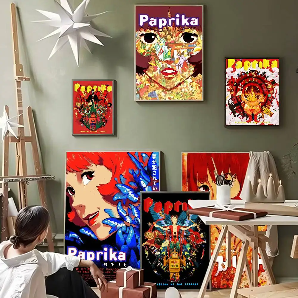 Anime Movie P-paprika Vintage Waterproof Polyester Shower Curtain Waterproof Bathroom Curtain Liners 90x180cm With 12 Hooks