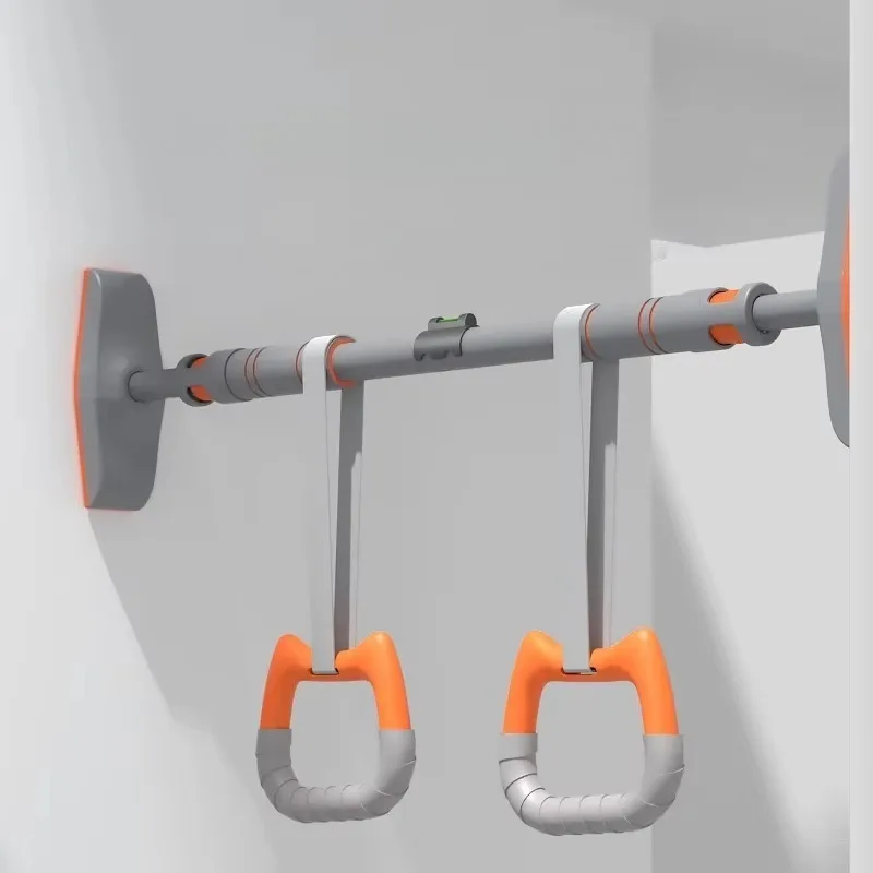 

Aluminum Alloy Drill Free Door Pull Up Bar, Adjustable Portable Frame For Wall Installation At Home Indoor Space
