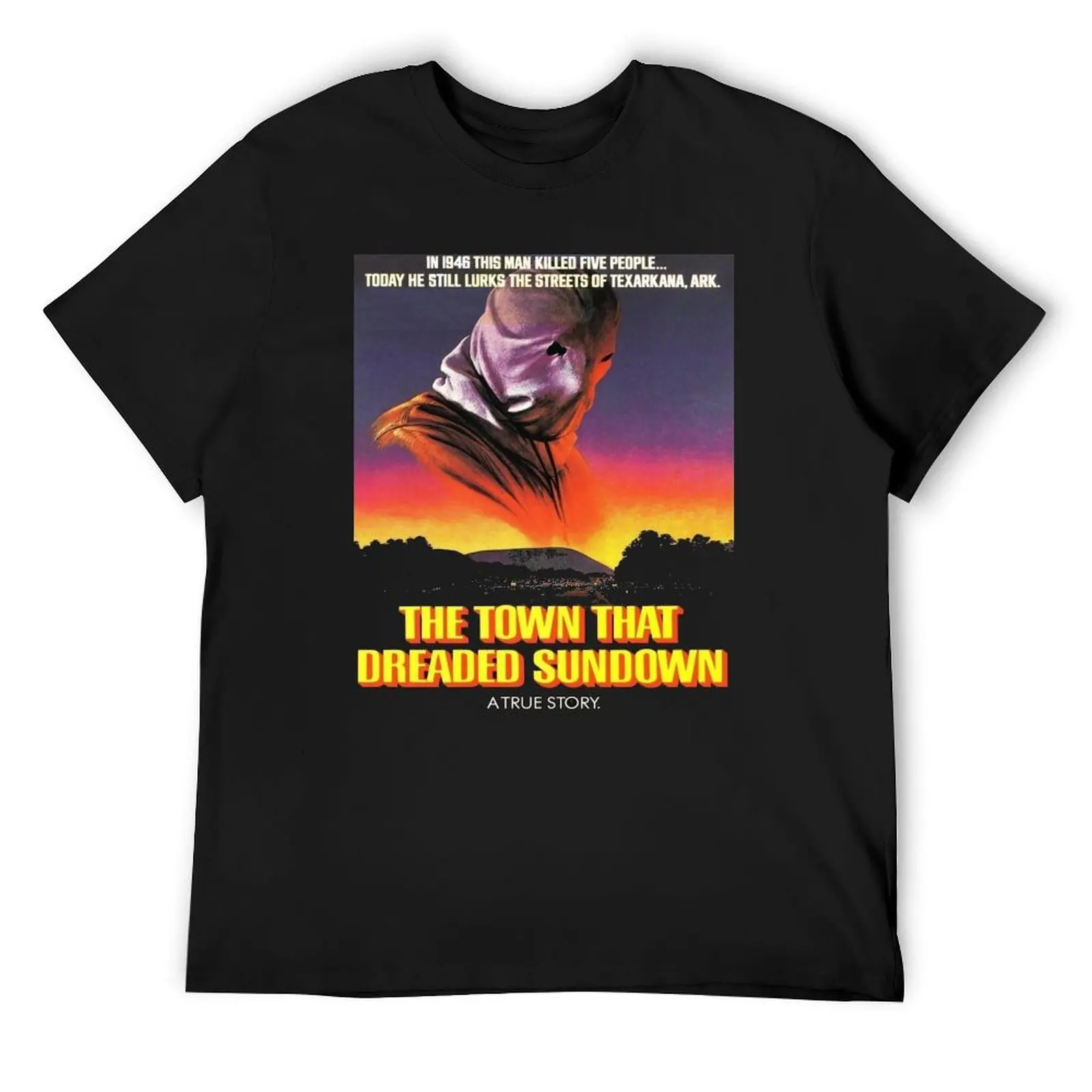 Город, этот древний сараун - альтернативный постер фильма【?Horror】 Дизайн (1976) ☆ VHS | Газмом Видео ☆   Футболка