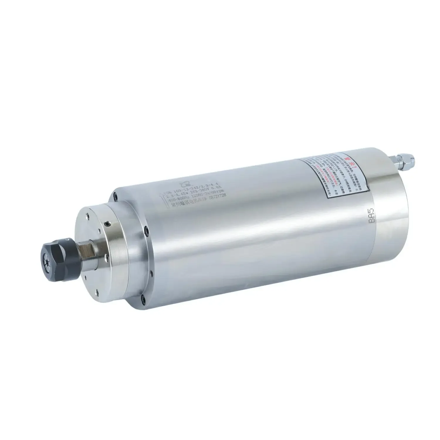 ER20 Water Cooled 1.2kw 2.2kw 4.0kw  5.5kw  7.5kw  220V 380V CNC Spindle Motor for Wood/Stone