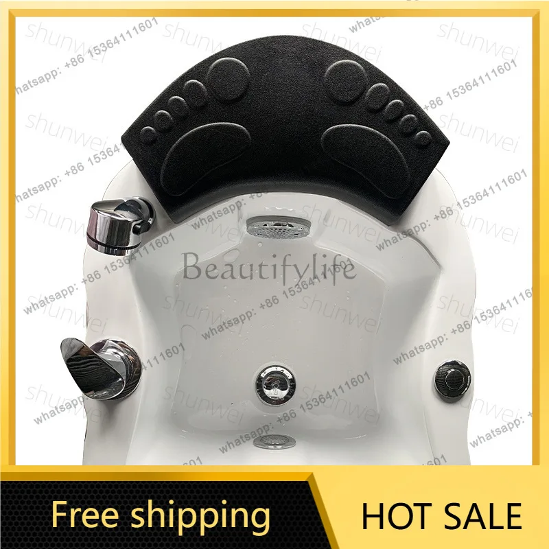 Factory Direct Sales Foot Bath Smart Foot Soaking Bucket with Surf Colorful Lights Massage Foot Soaking Bucket