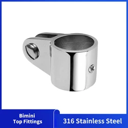 Alastin 316 Stainless Steel Bimini Top Jaw Slide Top Fitting Marine Hardware Inside Diameter 19-32mm Boating Accessories