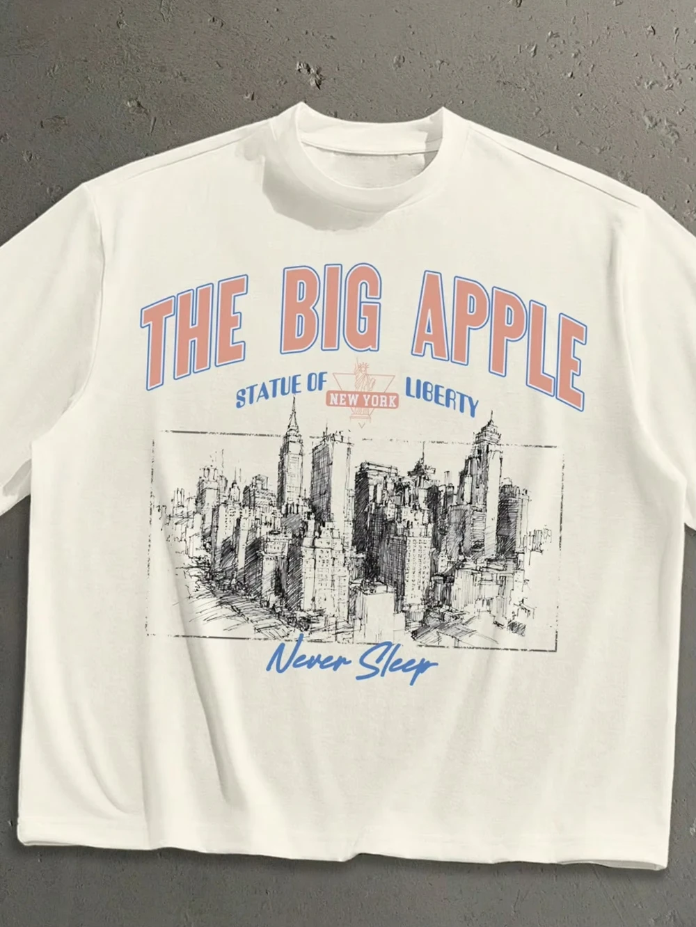 2026 New Streetwear Family Matching T-shirt, New York 