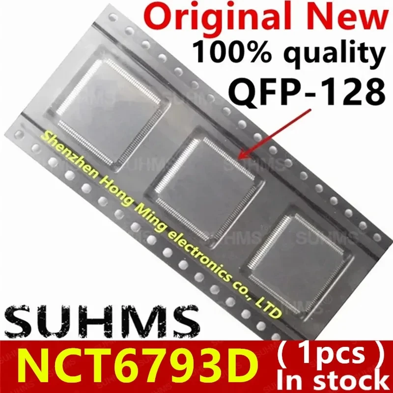 (1piece)100% New NCT6793D QFP-128 Chipset