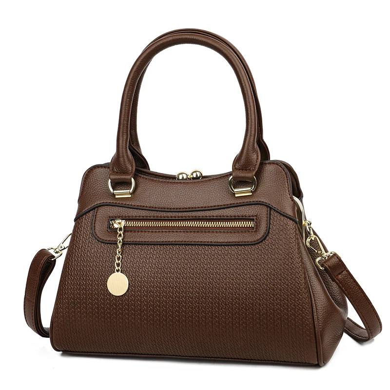 

High-end ladies' tote bag, fashionable handbag, middle-aged ladies' mother's bag, large-capacity crossbody bag