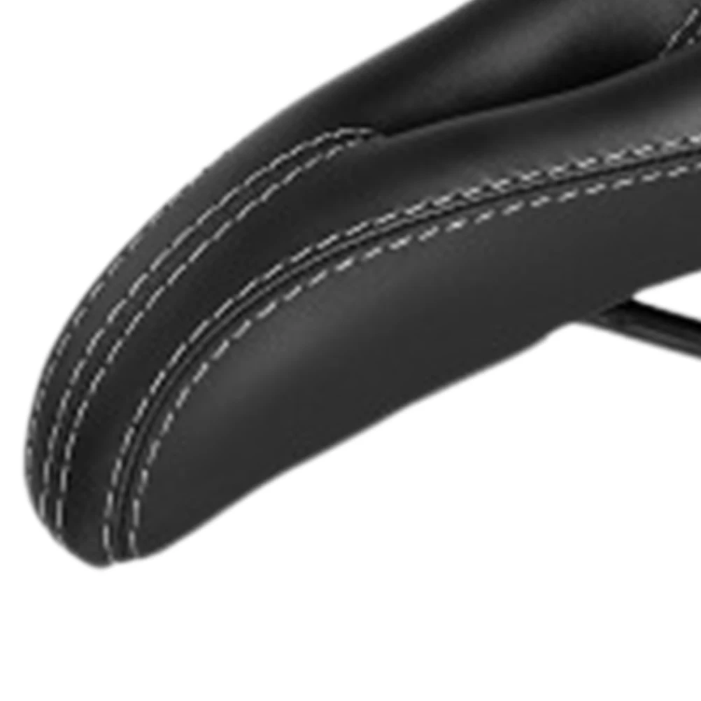 

Bike Saddle Hollow Design Comfortable Relief Back Strain Breathable Seat For Mountain Road Biking Gifts