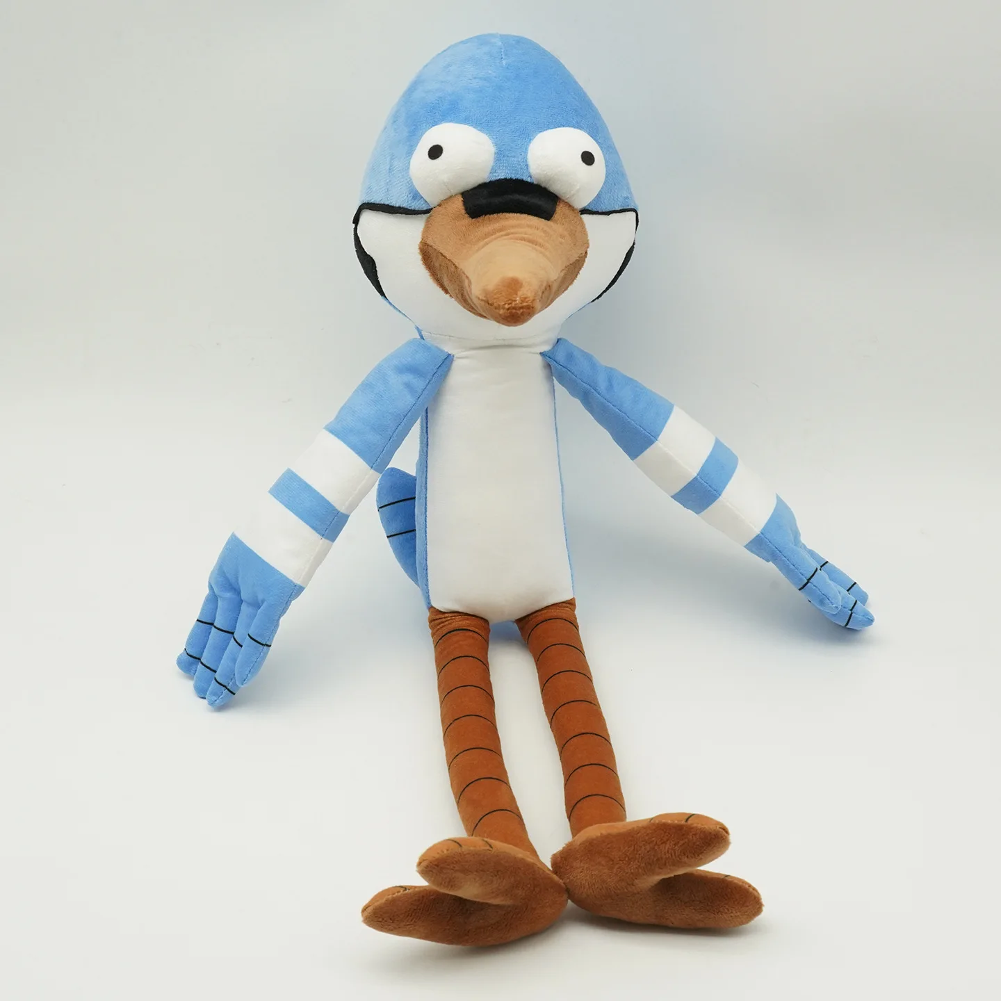 

Regular Show Mordecai Plush Doll Birthday Decoration Animal Bird Mordecai Stuffed Toys Collect XMAS Holiday Gifts